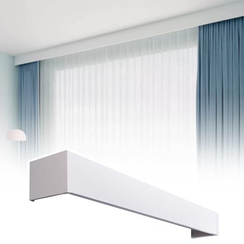 Generisch 3-in-1-Doppelvorhangschiene zur Deckenmontage – extra Lange 5 m Lange Vorhangschienen mit dekorativem Volant für Fenster, Schlafzimmervorhänge und Heimdekor Generisch 3-in-1-Doppelvorhangschiene zur Deckenmontage – extra Lange 5 m Lange Vorhangschienen mit dekorativem Volant für Fenster, Schlafzimmervorhänge und Heimdekor von Generisch