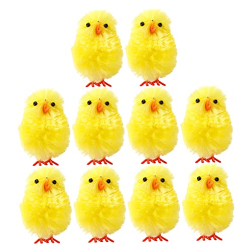 Generisch 36st Osterküken Eierkorb Hühnerspielzeug Für Küken Figur Zubehör Für Hühnerställe Hahn Aufziehen Hühnerkostüm Aufblasbares Hühnerkostüm Hühnerdraht Plüschstoff Yellow Generisch 36st Osterküken Eierkorb Hühnerspielzeug Für Küken Figur Zubehör Für Hühnerställe Hahn Aufziehen Hühnerkostüm Aufblasbares Hühnerkostüm Hühnerdraht Plüschstoff Yellow von Generisch