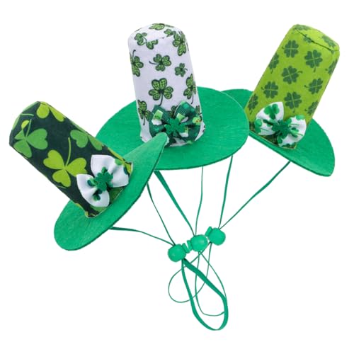 Generisch 3st Mimi-hut Mini-zylinder Plüschpuppe Dekorative Puppenhüte Puppenmütze Zum Ankleiden Kappe St. Patrick's Day Puppenmütze Mini-hüte Hut Für Puppen Kleeblatthut Green Polyester Generisch 3st Mimi-hut Mini-zylinder Plüschpuppe Dekorative Puppenhüte Puppenmütze Zum Ankleiden Kappe St. Patrick's Day Puppenmütze Mini-hüte Hut Für Puppen Kleeblatthut Green Polyester von Generisch