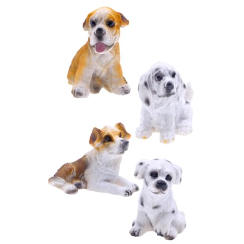 Generisch 4 Stück Simulationshund Cupcake-Topper mit Hund home decor wohnungsdeko Miniaturtiere Hundemodelle für die Dekoration hausdeko Welpen-Cupcake-Topper Tierfiguren Harz Generisch 4 Stück Simulationshund Cupcake-Topper mit Hund home decor wohnungsdeko Miniaturtiere Hundemodelle für die Dekoration hausdeko Welpen-Cupcake-Topper Tierfiguren Harz von Generisch