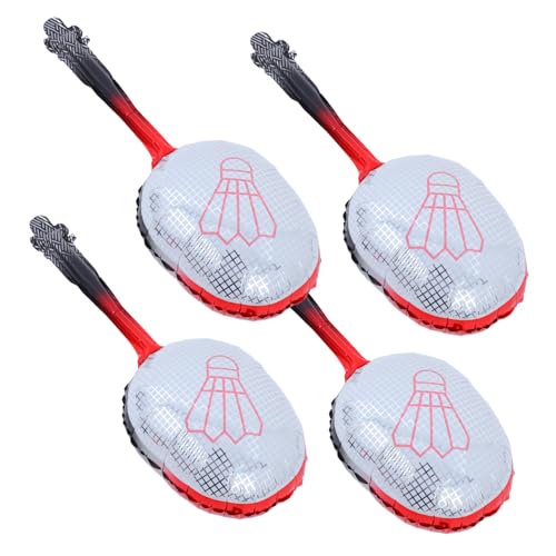 Generisch 4 Stück Sport-motto-party-dekorationen, Badminton-schläger-ballon, Geburtstagsparty, Aluminiumfolie, Sport-ballon, Badminton-geburtstagsparty-zubehör, Rot Generisch 4 Stück Sport-motto-party-dekorationen, Badminton-schläger-ballon, Geburtstagsparty, Aluminiumfolie, Sport-ballon, Badminton-geburtstagsparty-zubehör, Rot von Generisch
