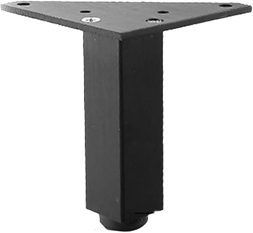 Generisch 4er-Set Moderne Möbelbeine Aus Metall, Robuste Sofabeine Und Schrankbeine Aus Vierkantrohren, Verstellbare DIY-Couchtischbeine(8cm) von Generisch