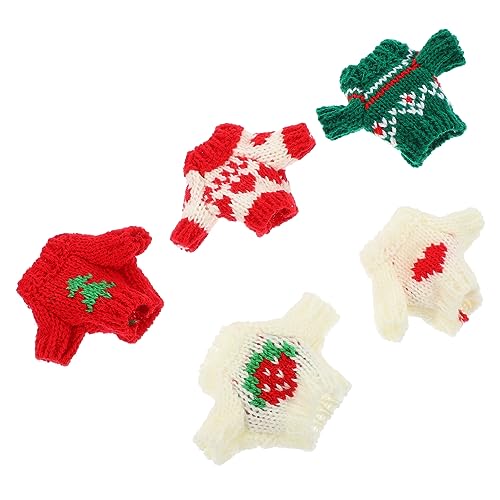 Generisch 5 STK Anziehpullover für Vinylpuppen Zubehör für Babypuppen Modepuppe puppenkleidung Puppen Kleidung Pullover zum Verkleiden der Puppe Puppen-Anziehpullover Baumwolle Generisch 5 STK Anziehpullover für Vinylpuppen Zubehör für Babypuppen Modepuppe puppenkleidung Puppen Kleidung Pullover zum Verkleiden der Puppe Puppen-Anziehpullover Baumwolle von Generisch
