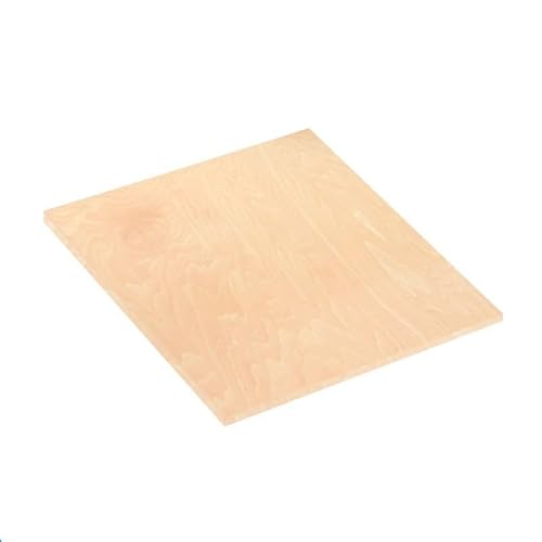 Generisch 5 Stück Sperrholzplatte 100mmx210mm Linde Sperrholz(3mm) von Generisch