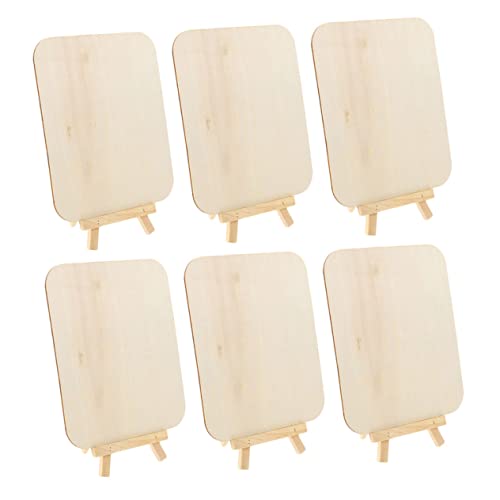 Generisch 6 Stück Diy Holzmaltafeln für Blanko Zeichenbretter Dekorieren für Projekte und Bastelideen Leicht und Tragbar für Hause und Unterwegs Generisch 6 Stück Diy Holzmaltafeln für Blanko Zeichenbretter Dekorieren für Projekte und Bastelideen Leicht und Tragbar für Hause und Unterwegs von Generisch