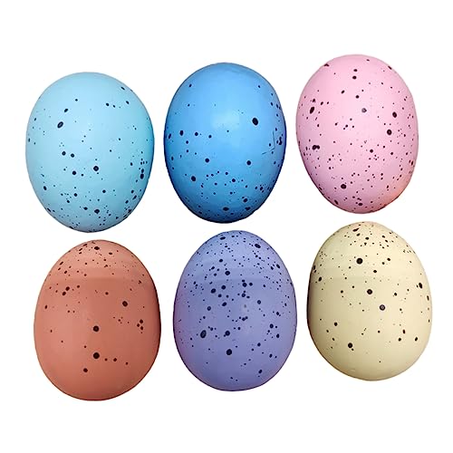 Generisch 6 Stück Simulations Ei Modell Eier Dekoratives Osterei Simulierte Ei Modelle Osterverzierungen Festival Requisiten Malerei Requisiten Bemalte Ei Verzierungs Requisiten Generisch 6 Stück Simulations Ei Modell Eier Dekoratives Osterei Simulierte Ei Modelle Osterverzierungen Festival Requisiten Malerei Requisiten Bemalte Ei Verzierungs Requisiten von Generisch