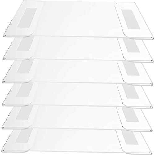 Generisch 6Stücke Pack Acryl Tischaufsteller Preisdisplay Halter für Speisekarten und Schilder Transparent Stabil und Langlebig für Restaurant Hotel Hochzeit und Events von Generisch