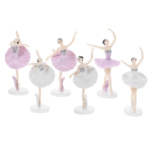 Generisch 6st Tanz Ballett Mädchen Meerjungfrau-partydekorationen Prinzessinnen-kuchenaufsatz Figur Tanzende Puppe Mädchen Tutu-kleid Für Mädchen Tanzpuppe Spielzeugkuchen Plastik Generisch 6st Tanz Ballett Mädchen Meerjungfrau-partydekorationen Prinzessinnen-kuchenaufsatz Figur Tanzende Puppe Mädchen Tutu-kleid Für Mädchen Tanzpuppe Spielzeugkuchen Plastik von Generisch