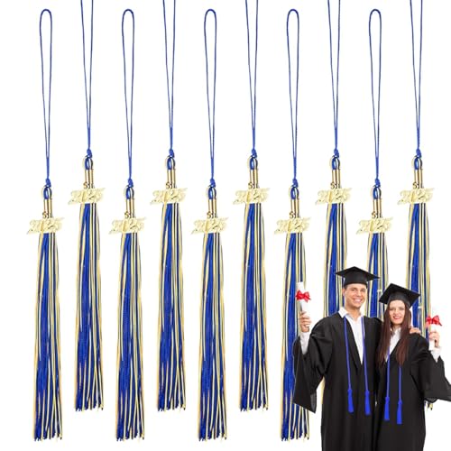 Generisch Abschlussquasten | 10X 2025 Abschlusskappen Quasten | Hutdekoration Erinnerungsanhänger Für Uni Abitur Bachelor Master Fotoshooting Schule Generisch Abschlussquasten | 10X 2025 Abschlusskappen Quasten | Hutdekoration Erinnerungsanhänger Für Uni Abitur Bachelor Master Fotoshooting Schule von Generisch