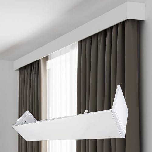 Generisch Aluminium-Vorhang-Palette, dekorativer Volantrahmen für Rollos und Jalousien, 12 m Lange Fensterkassette ohne Schiene Generisch Aluminium-Vorhang-Palette, dekorativer Volantrahmen für Rollos und Jalousien, 12 m Lange Fensterkassette ohne Schiene von Generisch