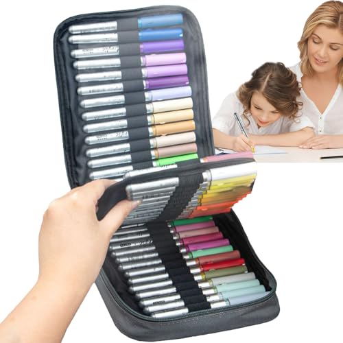 Generisch Ausmalmarker Für Erwachsene, Journaling Marker, 84 Farben Acryl-Marker Set Für Erwachsene Und Kinder Mit Holz- Und Stofftauglichkeit – Zeichenstifte Zum Malen Auf Verschiedenen Oberflächen Generisch Ausmalmarker Für Erwachsene, Journaling Marker, 84 Farben Acryl-Marker Set Für Erwachsene Und Kinder Mit Holz- Und Stofftauglichkeit – Zeichenstifte Zum Malen Auf Verschiedenen Oberflächen von Generisch