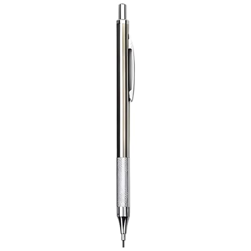Generisch Automatic Pencil, Metal Writing Tool, Strong Breakage-Resistant Mechanism, Improved Stability Feature, for School, Teaching, Woodworking, Engineering, and Office Use von Generisch