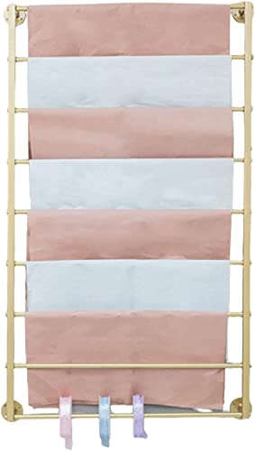 Generisch Bandhalter-Organizer für Bastelarbeiten, Wandschal-Aufhänger, Aufbewahrungshalter für Geschenkpapier, Band-Organizer zur Wandmontage für Bastelräume, 9-stufiger Präsentationsstände Generisch Bandhalter-Organizer für Bastelarbeiten, Wandschal-Aufhänger, Aufbewahrungshalter für Geschenkpapier, Band-Organizer zur Wandmontage für Bastelräume, 9-stufiger Präsentationsstände von Generisch