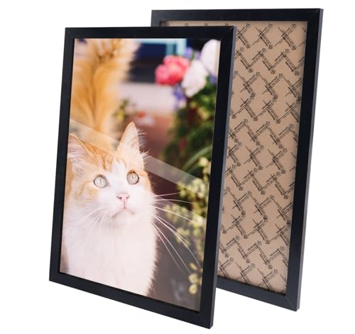 Generisch Bilderrahmen 50x75 Schwarz, Holz MDF Rahmen mit Bruchsicherem Glas, Rahmen 75x50 Puzzle Wandrahmen, Moderner Fotorahmen für Collage, Puzzles & Poster Generisch Bilderrahmen 50x75 Schwarz, Holz MDF Rahmen mit Bruchsicherem Glas, Rahmen 75x50 Puzzle Wandrahmen, Moderner Fotorahmen für Collage, Puzzles & Poster von Generisch
