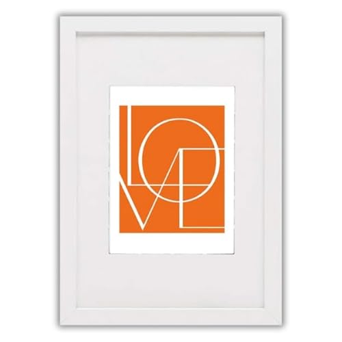 Generisch Bilderrahmen weiss 20x30cm aus Holz von Generisch