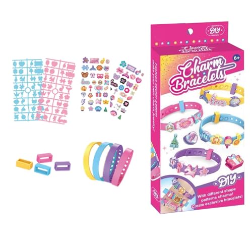 Generisch Bracelet Making Kit, Kids Crafts Jewelry Kit, Fun Jewelry Making, Toddler Arts and Crafts, Fun Kids Crafts Jewelry Making Kit for Enhance Creativity and Fine Motor Skills Generisch Bracelet Making Kit, Kids Crafts Jewelry Kit, Fun Jewelry Making, Toddler Arts and Crafts, Fun Kids Crafts Jewelry Making Kit for Enhance Creativity and Fine Motor Skills von Generisch