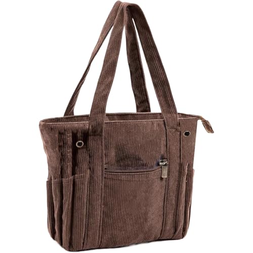 Generisch Cord -Tasche | Tragbare Cord -Häkelbeutel | Organizer des Häkeltaschens | Garnorganisatoren | Cord -Garnsäcken | Kordtasche für Strickfans, Frauen, Häkelliebhaber von Generisch