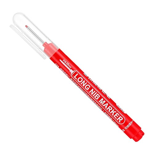 Generisch Deep Hole Marker Stift - Tragbarer Langer Nib -Marker | 20 Mm/0,79 Zoll Langer Spitzenmarkerkonstruktion, Tintenmarker, Schnelles Trocknen Der Langen Kopfbohrmaschinen Für Den Bau Generisch Deep Hole Marker Stift - Tragbarer Langer Nib -Marker | 20 Mm/0,79 Zoll Langer Spitzenmarkerkonstruktion, Tintenmarker, Schnelles Trocknen Der Langen Kopfbohrmaschinen Für Den Bau von Generisch