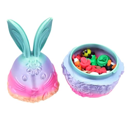 Generisch Dekorative Ostereier, Hasen -Ostereier | 3D -gedruckte Haseneier - Osterkorb Stuffers, Osterhome Schreibtischdekor, leeres Osterspielzeug für Kinder und Erwachsene Generisch Dekorative Ostereier, Hasen -Ostereier | 3D -gedruckte Haseneier - Osterkorb Stuffers, Osterhome Schreibtischdekor, leeres Osterspielzeug für Kinder und Erwachsene von Generisch