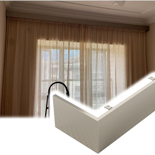 Generisch Dekorativer Goldener Vorhangvolantkasten – Deckenvorhangpaneel-Querbehang ohne Schiene, 3–30 Fuß Länge für Fensterabdeckung, Elegante Stangenabdeckungs-Schallwandrahmenlösung Generisch Dekorativer Goldener Vorhangvolantkasten – Deckenvorhangpaneel-Querbehang ohne Schiene, 3–30 Fuß Länge für Fensterabdeckung, Elegante Stangenabdeckungs-Schallwandrahmenlösung von Generisch