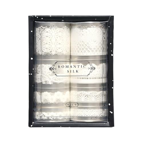 Generisch Design Klebeband,Journal Klebeband - Spitzenrand Sticker Für Romantische Hochzeiten Hausdekoration Fotoalben Kartenbasteln Möbelakzente Journaling von Generisch