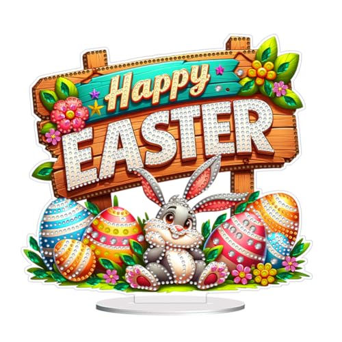 Generisch Diamond Painting Tischdeko Osterdekoration,5D Osterei Hase Diamant Painting Ostern Tischdeko,Ostern Tisch Deko,Easter Decorations,Frühling Osterfeier-Ostern-4 Generisch Diamond Painting Tischdeko Osterdekoration,5D Osterei Hase Diamant Painting Ostern Tischdeko,Ostern Tisch Deko,Easter Decorations,Frühling Osterfeier-Ostern-4 von Generisch
