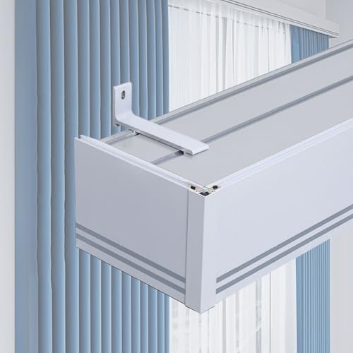Generisch Doppelläufige Gardinenstangenbox aus Metall, weiß, 0,9 m, ideal für Verdunkelungsvorhänge, perfekt für Wohnzimmer, Wohnheim, Arbeitszimmer, stilvolles Volant-Rahmendekor Generisch Doppelläufige Gardinenstangenbox aus Metall, weiß, 0,9 m, ideal für Verdunkelungsvorhänge, perfekt für Wohnzimmer, Wohnheim, Arbeitszimmer, stilvolles Volant-Rahmendekor von Generisch