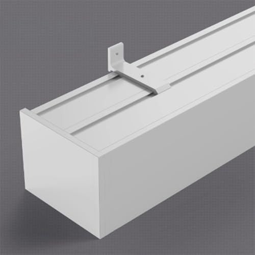 Generisch Doppelläufige Vorhangschiene mit Prallblech – 3-in-1-Seitenmontage, Sichtschutz-Raumteiler, minimalistische Fenstervorhangschiene – Wandmontage, 310 cm/122 Zoll Länge Generisch Doppelläufige Vorhangschiene mit Prallblech – 3-in-1-Seitenmontage, Sichtschutz-Raumteiler, minimalistische Fenstervorhangschiene – Wandmontage, 310 cm/122 Zoll Länge von Generisch