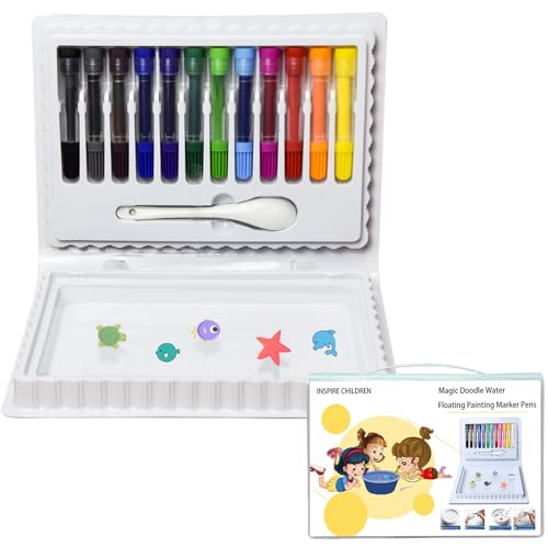Generisch Drawing Pens - Schwimmfähige Malstifte Für Kinder,Lernmaterial Schreibwaren 12 Farben Marker Löschbar Mit Löffel Für Anfänger Kinder Mädchen Kindergarten Generisch Drawing Pens - Schwimmfähige Malstifte Für Kinder,Lernmaterial Schreibwaren 12 Farben Marker Löschbar Mit Löffel Für Anfänger Kinder Mädchen Kindergarten von Generisch