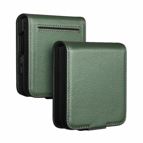 Generisch Echtlederhülle für Samsung Galaxy Z Flip 7, Flip Wallet Business-Telefonhülle mit Kartenfächern und Magnetverschluss Generisch Echtlederhülle für Samsung Galaxy Z Flip 7, Flip Wallet Business-Telefonhülle mit Kartenfächern und Magnetverschluss von Generisch