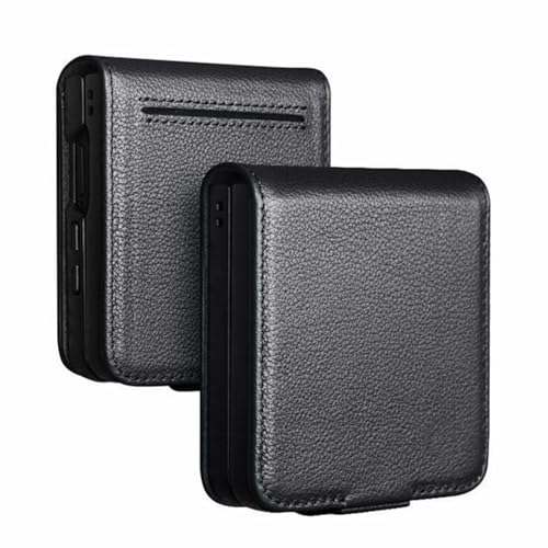 Generisch Echtlederhülle für Samsung Galaxy Z Flip 7, Flip Wallet Business-Telefonhülle mit Kartenfächern und Magnetverschluss Generisch Echtlederhülle für Samsung Galaxy Z Flip 7, Flip Wallet Business-Telefonhülle mit Kartenfächern und Magnetverschluss von Generisch