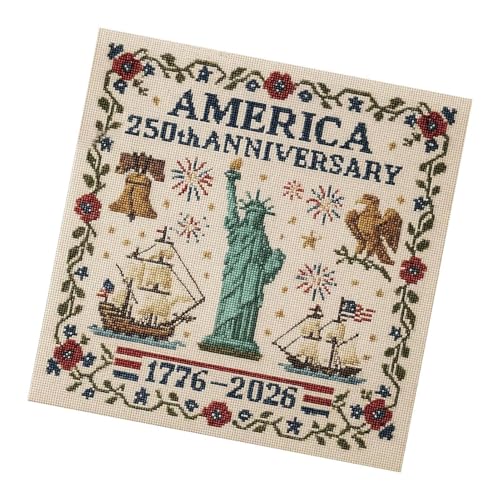Generisch Embroidery Kits For Adults, Beginner-Friendly, 25x25x0.1cm, Complete Set Art Craft, Stitches Practice Kit, Eye-Catching Design, For Beginners Generisch Embroidery Kits For Adults, Beginner-Friendly, 25x25x0.1cm, Complete Set Art Craft, Stitches Practice Kit, Eye-Catching Design, For Beginners von Generisch