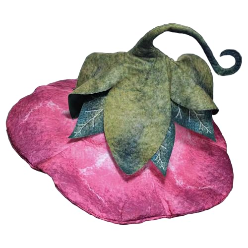 Generisch Filzhut Hexe – Design Hexenhut aus Strickfilz, Weiches Damen Kopfbedeckung Accessoire, Modischer Spitzhut | Party Verkleidung Karneval Cosplay Alltag Maskerade Kostüm Event Deko von Generisch
