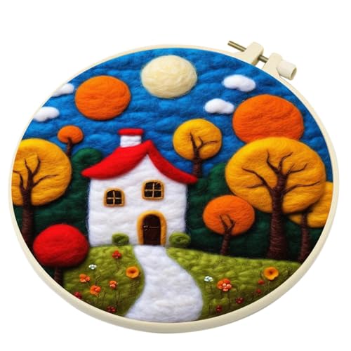 Generisch Filznadel-Set, Nadelfilz-Sets,Weihnachtsbaum- -Igel-Bastelset - Nadelfilz-Set mit Bilderrahmen, Schaumstoffunterlage und Filztuch für Geburtstagsfeiertage Generisch Filznadel-Set, Nadelfilz-Sets,Weihnachtsbaum- -Igel-Bastelset - Nadelfilz-Set mit Bilderrahmen, Schaumstoffunterlage und Filztuch für Geburtstagsfeiertage von Generisch