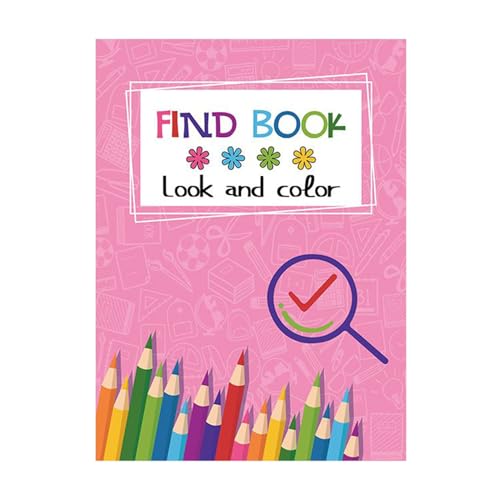 Generisch Finden Sie Buch Look und Farbe, EIN engagiertes Aktivitätsspielzeug für und Mädchen, Dickes und kompaktes Design, perfekt für, Urlaub, Bibliotheken und Häuser Generisch Finden Sie Buch Look und Farbe, EIN engagiertes Aktivitätsspielzeug für und Mädchen, Dickes und kompaktes Design, perfekt für, Urlaub, Bibliotheken und Häuser von Generisch