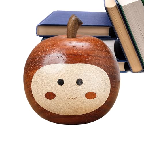 Generisch Frucht Figuren Wohndekoration - Holz Schreibtischfigur - Handgeschnitzte Figur Deko Für Bücherregal Kommode Nachttisch Generisch Frucht Figuren Wohndekoration - Holz Schreibtischfigur - Handgeschnitzte Figur Deko Für Bücherregal Kommode Nachttisch von Generisch