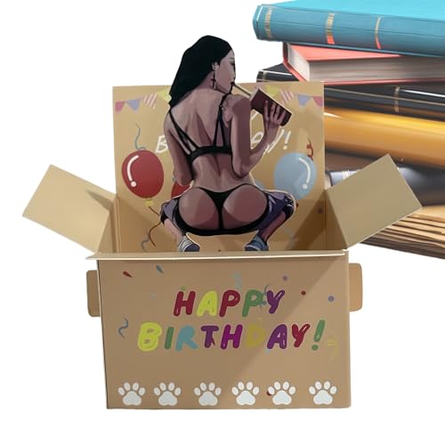 Generisch Geburtstagskarten - 3D, kreatives Design, lustige Grußkarte, Geburtstagskarten, humorvolle Happy ьirthday Pop Card | Geburtstagsgeschenkschachtel für Partyfeier, Männer Frauen Kinder Generisch Geburtstagskarten - 3D, kreatives Design, lustige Grußkarte, Geburtstagskarten, humorvolle Happy ьirthday Pop Card | Geburtstagsgeschenkschachtel für Partyfeier, Männer Frauen Kinder von Generisch