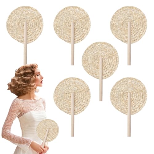 Generisch Geflochtener Fächer - 6 Stück Handgefertigte Natürliche Raffia Fächer - Tragbare Boho Kühlaccessoires Boho Hochzeitsgeschenke Wanddekoration Wohnzimmer Urlaubsdekoration Generisch Geflochtener Fächer - 6 Stück Handgefertigte Natürliche Raffia Fächer - Tragbare Boho Kühlaccessoires Boho Hochzeitsgeschenke Wanddekoration Wohnzimmer Urlaubsdekoration von Generisch