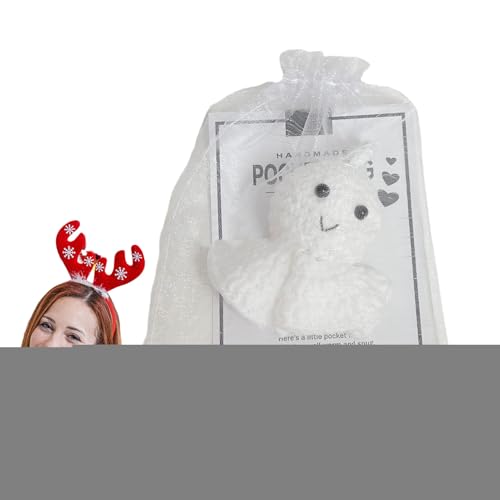 Generisch Gehäkelter Pandabär, Gehäkelter Panda-Plüsch,Tiere Spielzeugpuppe | Handgefertigter entzückender gehäkelter Panda mit Grußkarte und Organza-Paket für Thanksgiving, Kindertag, Babyparty Generisch Gehäkelter Pandabär, Gehäkelter Panda-Plüsch,Tiere Spielzeugpuppe | Handgefertigter entzückender gehäkelter Panda mit Grußkarte und Organza-Paket für Thanksgiving, Kindertag, Babyparty von Generisch