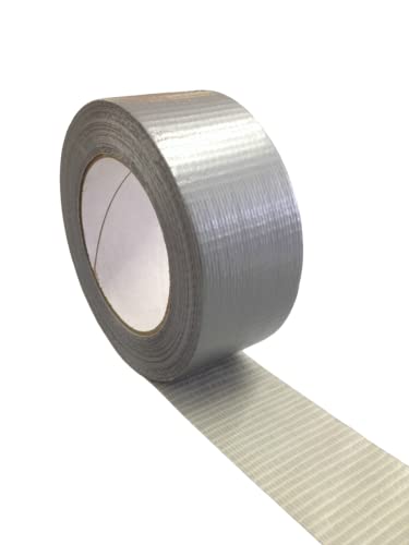 Gewebeklebeband Panzertape Reparaturband Tape Klebeband 50m x 48mm Silber Gafferband Panzerband Gewebeband Gaffertape Gaffer Duct Gewebeklebeband Panzertape Reparaturband Tape Klebeband 50m x 48mm Silber Gafferband Panzerband Gewebeband Gaffertape Gaffer Duct von Generisch