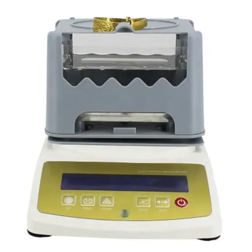 Generisch Gold Reinheit Analysator - Digitaler Edelmetall Dichte Tester Karat Detektor mit 1200g max. Dichte, 0.0001g/cm3 Auflösung, für präzise Edelmetallanalyse, XF-3203K von Generisch
