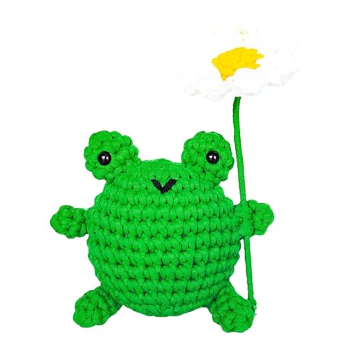 Generisch Häkeltier-Set, Häkelset mit Garn - Kuscheltier-Häkelset für Anfänger | Bastelwerkzeug mit weichen Garnen für erfahrene Strickerinnen, Freundinnen, Mütter und Anfänger von Generisch