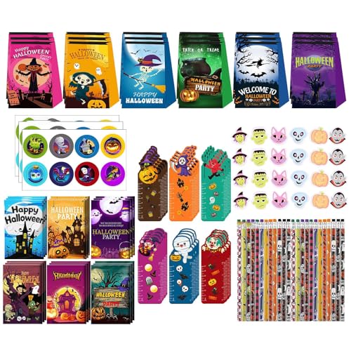 Generisch Halloween Schreibset Papier Material 30 Stück Set Mit Kürbis Motiven Für Kinder Ab 3 Jahren Klassenraum Belohnungen Schulfeste Karnevalspreise Geschenktütenfüller Bunte Cartoon Designs Generisch Halloween Schreibset Papier Material 30 Stück Set Mit Kürbis Motiven Für Kinder Ab 3 Jahren Klassenraum Belohnungen Schulfeste Karnevalspreise Geschenktütenfüller Bunte Cartoon Designs von Generisch