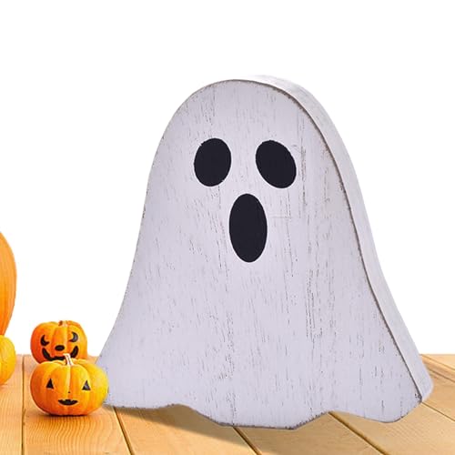 Generisch Halloween Tischdekoration Mittelstücke - Holz Halloween Deko,Hut Geist Süßigkeitenmais Tischdekoration Deko Für Eingangsbereich Zuhause Staffelbrett-Deko Generisch Halloween Tischdekoration Mittelstücke - Holz Halloween Deko,Hut Geist Süßigkeitenmais Tischdekoration Deko Für Eingangsbereich Zuhause Staffelbrett-Deko von Generisch