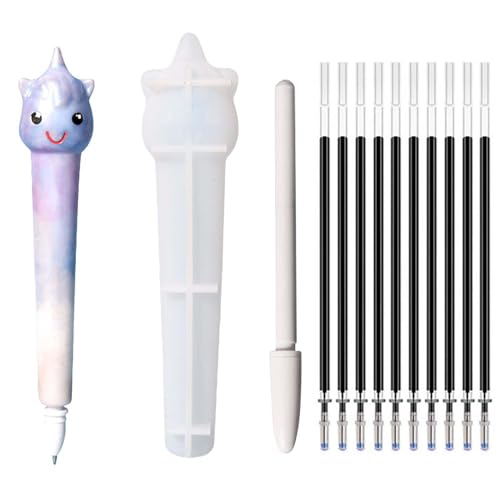 Generisch Harz -Stiftform - Schimmel auflösbare Stift | Set Housing Pen mit 10 Aufladungen, tierisch kreatives Schimmel und Accessoire -Kunsthandwerk für Liebhaberhandwerk Generisch Harz -Stiftform - Schimmel auflösbare Stift | Set Housing Pen mit 10 Aufladungen, tierisch kreatives Schimmel und Accessoire -Kunsthandwerk für Liebhaberhandwerk von Generisch