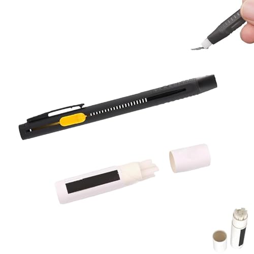 Generisch Heat Erasable Fabric Marker for Sewing, Embroidery, Quilting, Washable Erasable Replaceable Refill Marker Pen, Suitable for Cotton, Knitted Fabrics, with Replaceable Refill (1Pen+20Refills) von Generisch