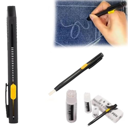 Generisch Heat Erasable Fabric Marker for Sewing, Washable Erasable Marker Pen with Replaceable Refill, Disappearing Ink Pens for Quilting, Embroidery, Cotton & DIY Crafts (1) von Generisch