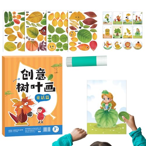 Generisch Herbst Craft Kit - 9,84x7,09 Zoll Blatthandwerk für Kinder Kreatives Spaß, Bildungslernen mit -Kunstprojekten, Herbsthandwerk für saisonale Verwendung, Papiermaterial Generisch Herbst Craft Kit - 9,84x7,09 Zoll Blatthandwerk für Kinder Kreatives Spaß, Bildungslernen mit -Kunstprojekten, Herbsthandwerk für saisonale Verwendung, Papiermaterial von Generisch