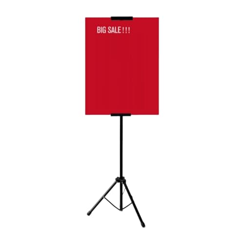 Generisch Hochzeits-Willkommenstafelständer, Metallstativ-Staffelei, verstellbarer Plakattafelhalter zur Anzeige von Hochzeits-Willkommensschildern von Generisch