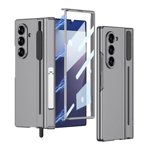 Generisch Hülle für Samsung Galaxy Z Fold 7, Magnetverschluss, Scharnier, stoßfeste Abdeckung, Verstellbarer Ständer, Stifthalter, All-Inclusive-Schutzhülle Generisch Hülle für Samsung Galaxy Z Fold 7, Magnetverschluss, Scharnier, stoßfeste Abdeckung, Verstellbarer Ständer, Stifthalter, All-Inclusive-Schutzhülle von Generisch